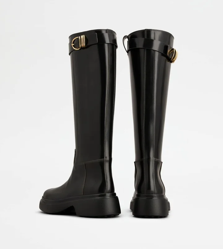 Boots in Leather - Image 3