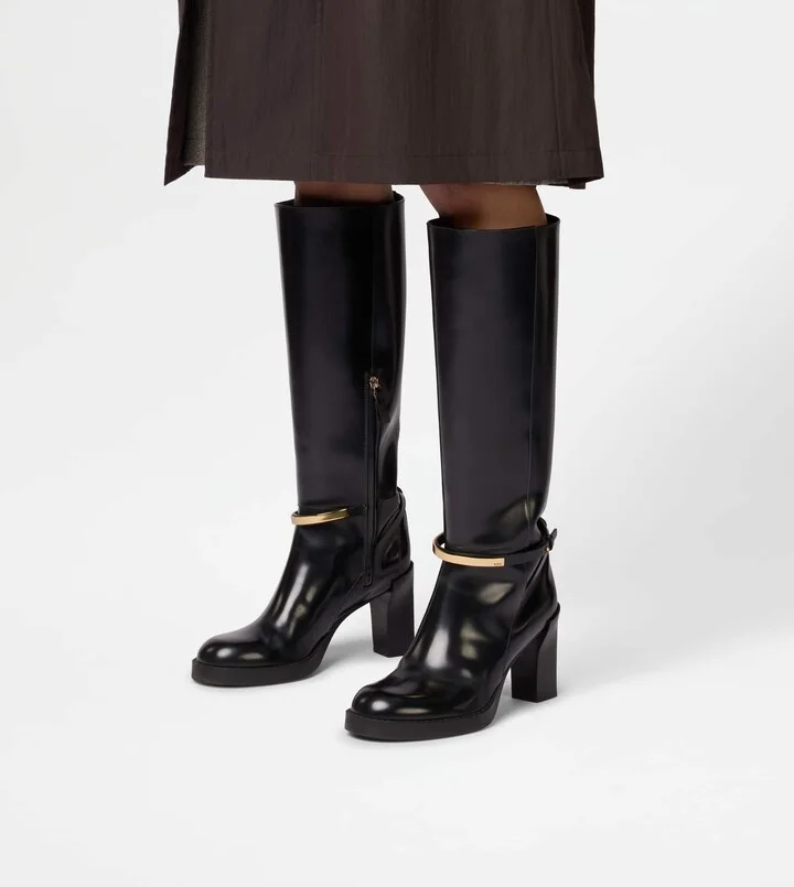 Boots in Leather - Image 7