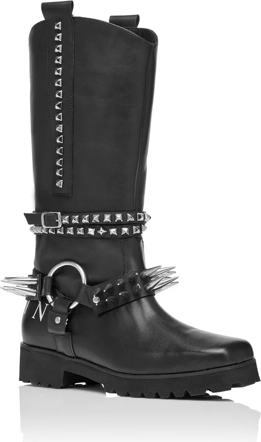 Boots Mid Flat