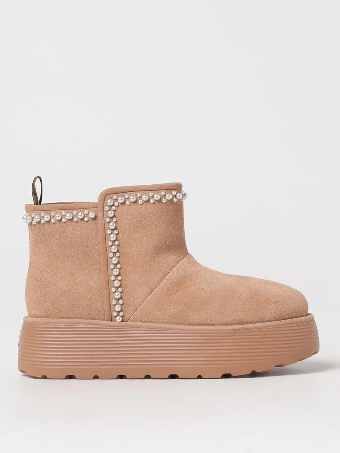 Boots STUART WEITZMAN Woman color Beige