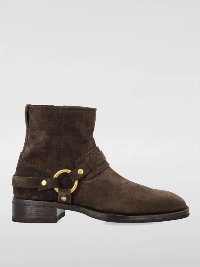 Boots TOM FORD Men color Brown