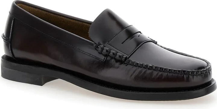 Bordeaux Pull-On Loafers In Leather Man - Image 2