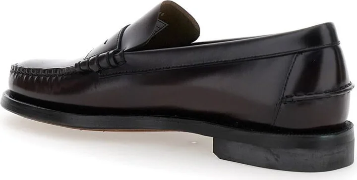 Bordeaux Pull-On Loafers In Leather Man - Image 3