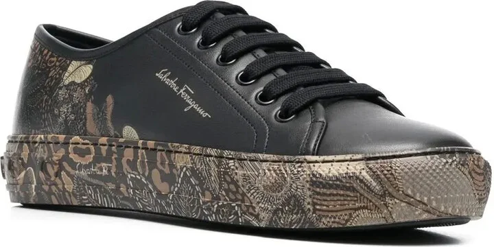 Borg Cubic lace-up sneakers - Image 2
