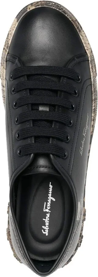 Borg Cubic lace-up sneakers - Image 4