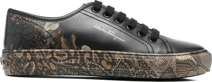 Borg Cubic lace-up sneakers