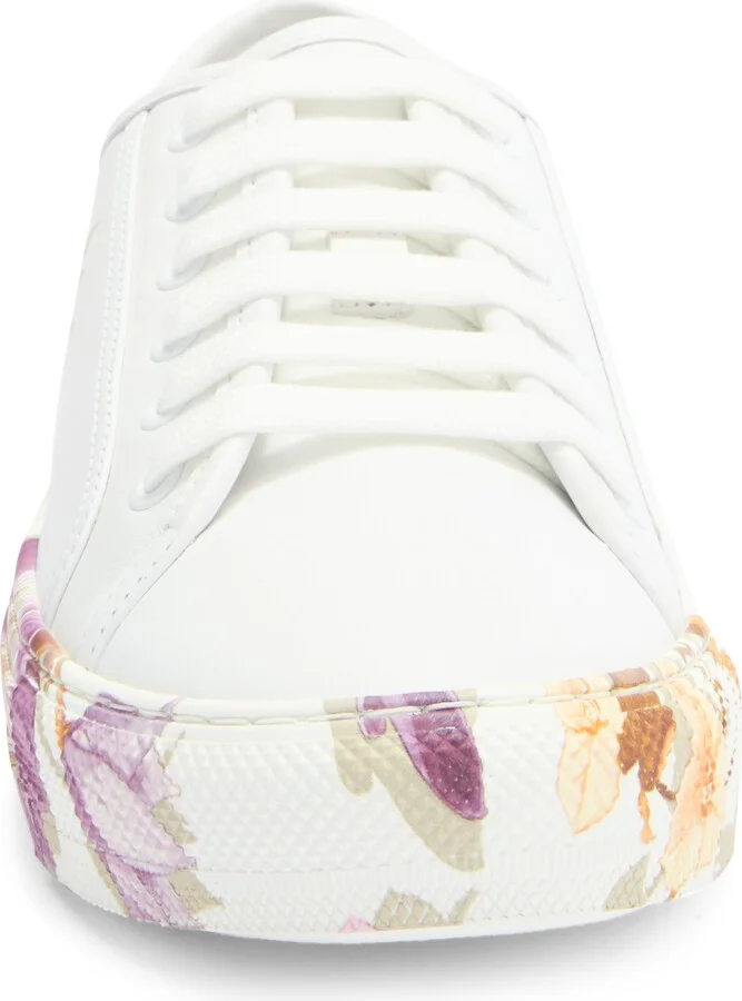 Borg Floral Print Low Top Sneaker - Image 3