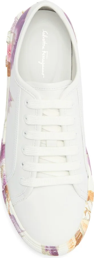 Borg Floral Print Low Top Sneaker - Image 5
