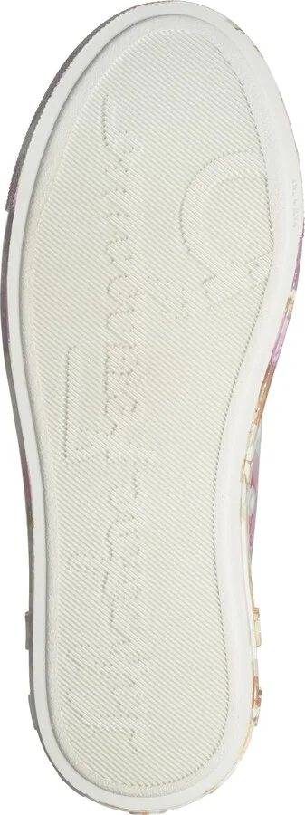 Borg Floral Print Low Top Sneaker - Image 6