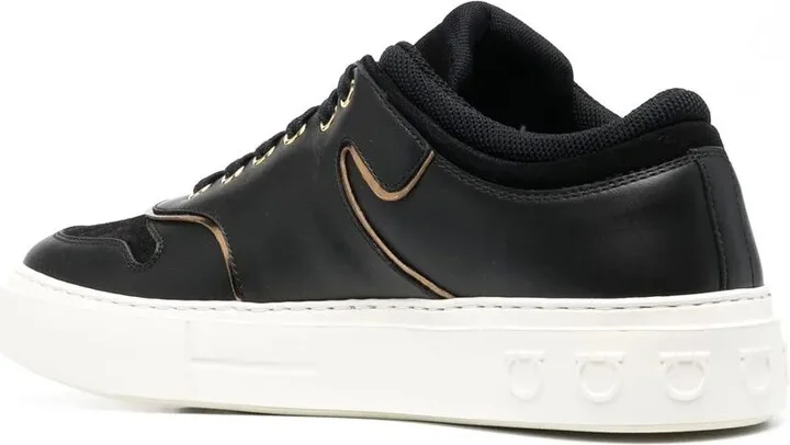 Borg logo low-top sneakers - Image 3