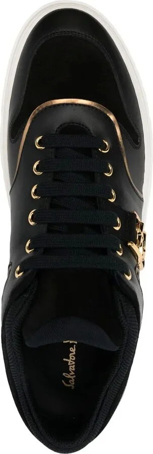 Borg logo low-top sneakers - Image 4