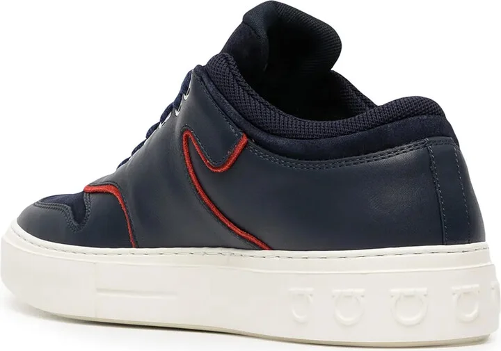 Borg logo low-top sneakers - Image 3