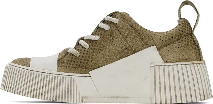 Boris Bidjan Saberi Taupe Bamba 2.1 Sneakers - Image 3