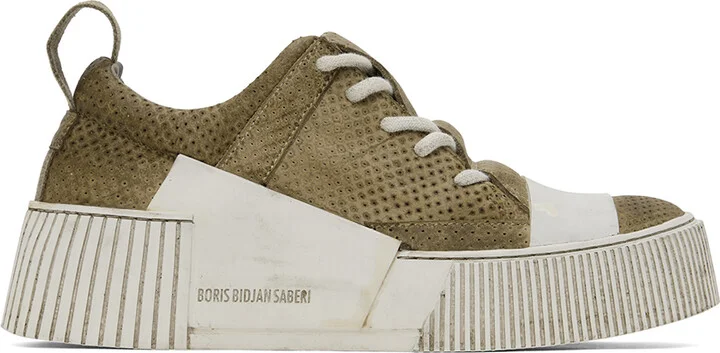 Boris Bidjan Saberi Taupe Bamba 2.1 Sneakers