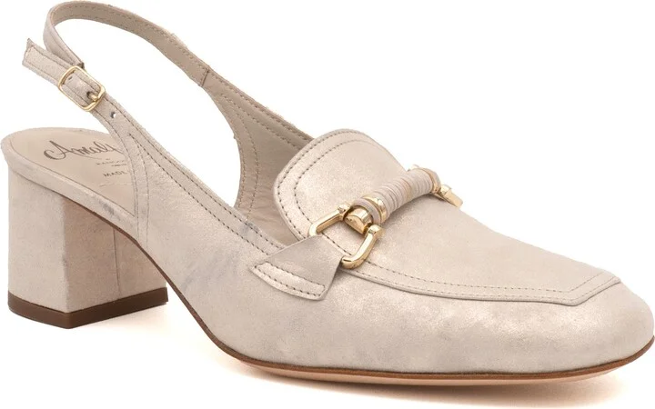 Bormio Slingback Bit Loafer Pump