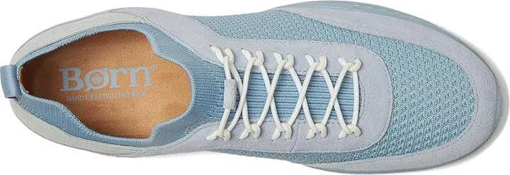 Born Aire Women's Pull-on Boots Light Blue : 7.5 M (B), Suede/Textile - Image 2