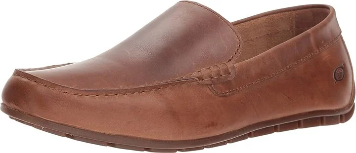 Born Allan Men's Slip on Shoes Tan (Cookie Dough) Full Grain Leather : 8 M (D) - Image 2