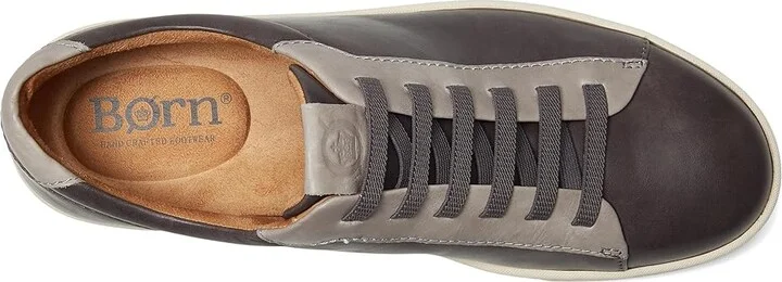 Born Allegheny Slip On Men's Shoes Grey (grafite/Cenere) : 10 M (D), Leather/Rubber/Suede - Image 2