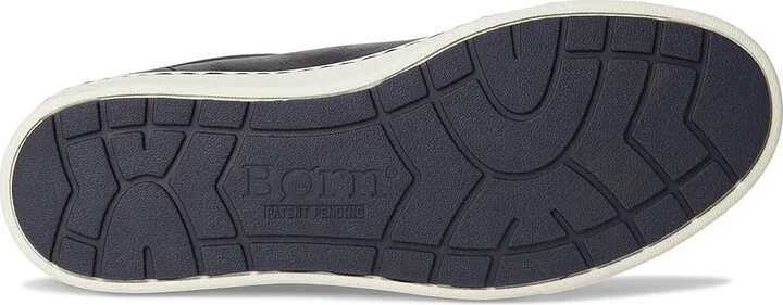 Born Allegheny Slip On Men's Shoes Navy (marine/British Tan) : 12 M (D), Leather/Rubber/Suede - Image 3