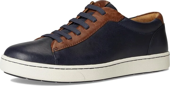 Born Allegheny Slip On Men's Shoes Navy (marine/British Tan) : 12 M (D), Leather/Rubber/Suede - Image 5