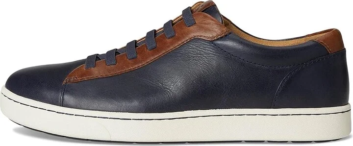 Born Allegheny Slip On Men's Shoes Navy (marine/British Tan) : 12 M (D), Leather/Rubber/Suede - Image 6