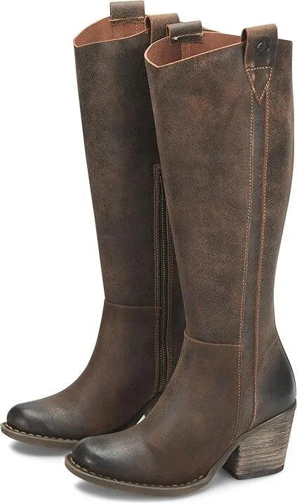 Born Avery Women's Boots Rust : 9.5 M (B), Leather