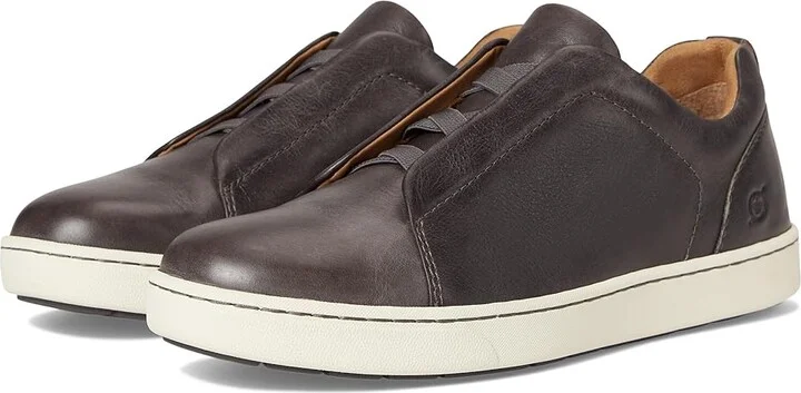 Born Banks Men's Lace-up Boots Grey (Grafite) : 11.5 M (D), Leather