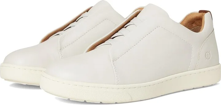 Born Banks Men's Lace-up Boots White : 8.5 M (D), Leather