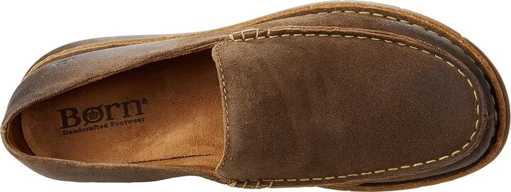 Born Baylor Men's Shoes Taupe Dist : 8 M (D), Leather - Image 2