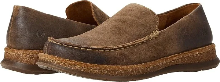 Born Baylor Men's Shoes Taupe Dist : 8 M (D), Leather