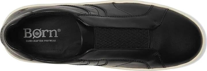 Born Beck Slip-On Men's Lace-up Boots Black : 10.5 M (D), Leather - Image 2