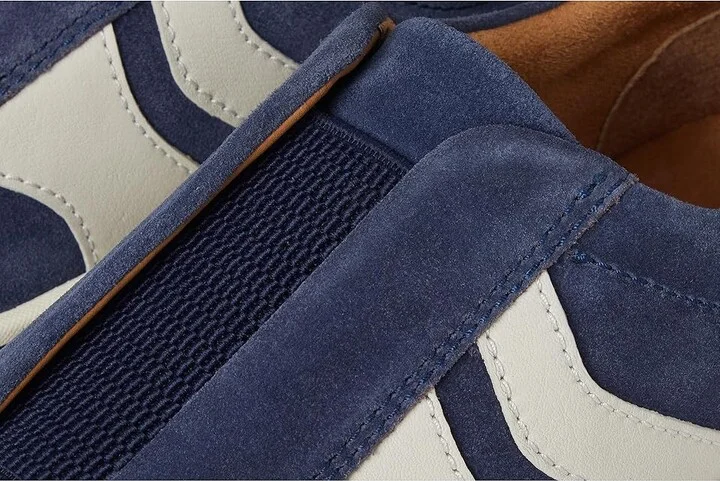Born Beck Slip-On Men's Lace-up Boots Navy : 9 M (D), Leather - Image 7
