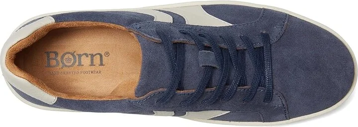 Born Beck Tie Men's Lace-up Boots Navy : 14 M (D), Leather - Image 2