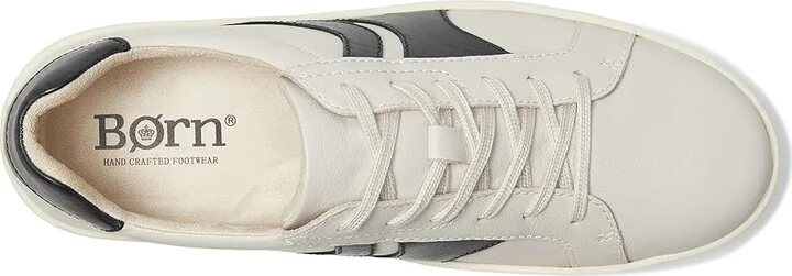 Born Beck Tie Men's Lace-up Boots White : 9 M (D), Leather - Image 2