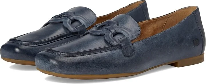 Born Belmont Women's Shoes Navy : 8 M, Leather