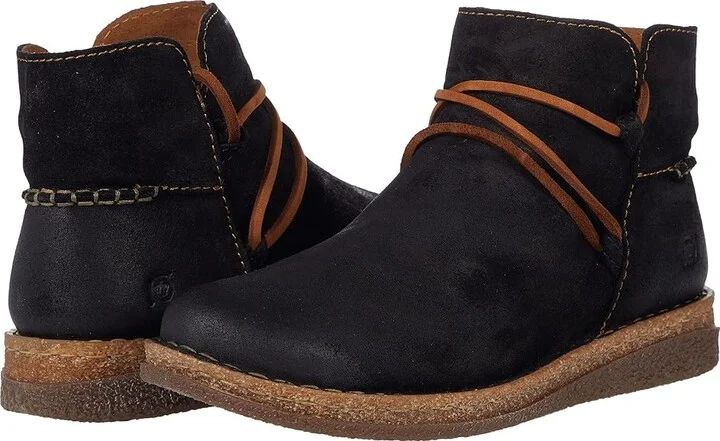 Born Calyn Women's Shoes Black Dist : 6 M (B), Suede