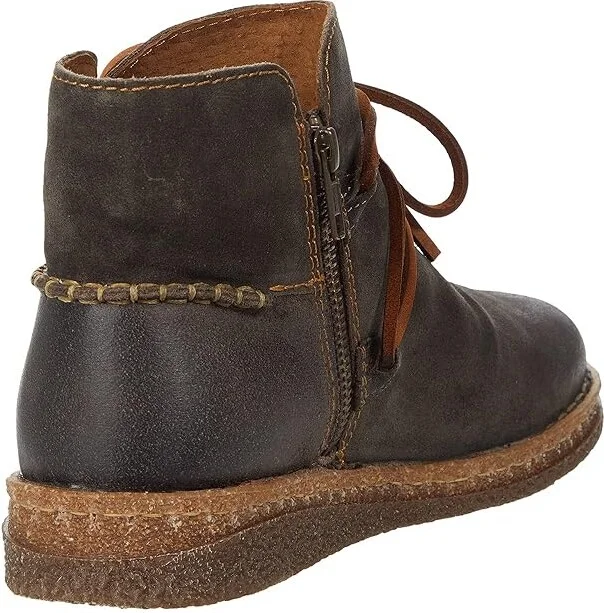Born Calyn Women's Shoes Dark Grey Distressed : 6.5 M (B), Suede - Image 4