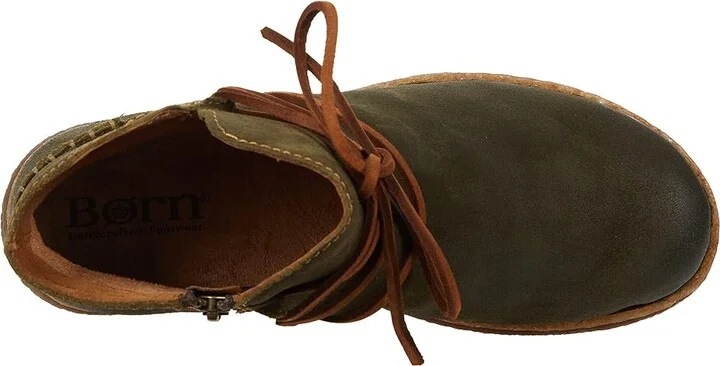 Born Calyn Women's Shoes Green : 11 M (B), Suede - Image 2