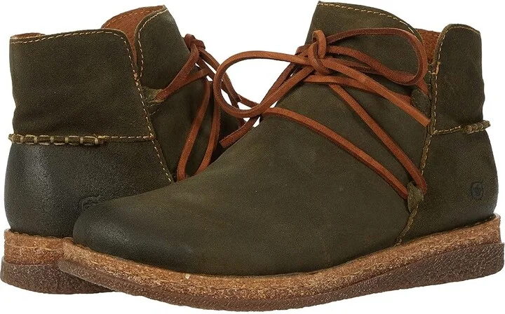 Born Calyn Women's Shoes Green : 11 M (B), Suede