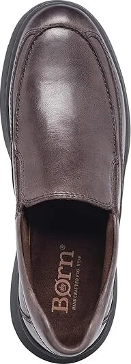 Born Cambridge Men's Lace-up Boots Dark Brown (Braken) : 11 M (D), Leather/Suede - Image 2