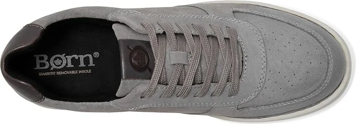 Born Captain Men's Lace-up Boots Grey (Cement) : 9 M (D), Leather - Image 2