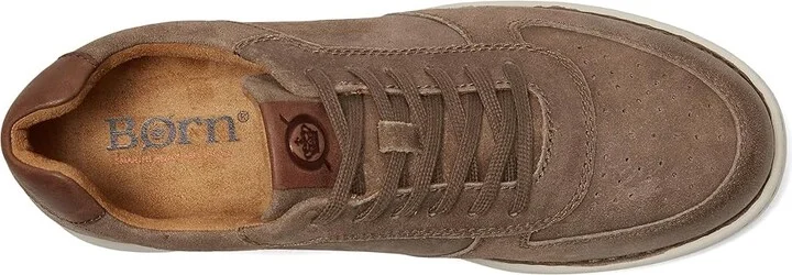 Born Captain Men's Lace-up Boots Taupe : 8 M (D), Leather - Image 2