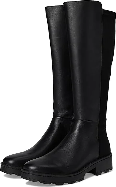 Born Caraway Women's Boots Black : 8 M, Leather/Textile