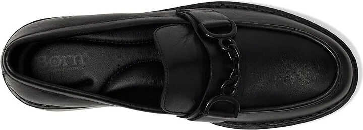 Born Carrera Buckle Women's Shoes Black : 8.5 M, Leather - Image 2