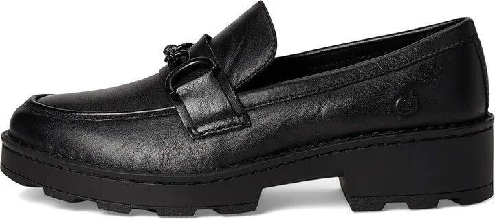 Born Carrera Buckle Women's Shoes Black : 8.5 M, Leather - Image 6