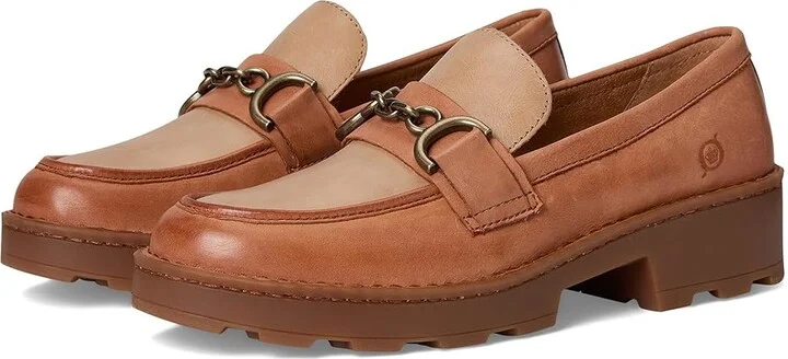 Born Carrera Buckle Women's Shoes Brown : 7 M, Leather