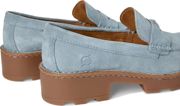 Born Carrera Women's Shoes Light Blue : 8.5 M (B), Suede - Image 7