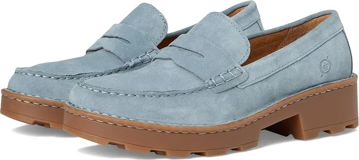 Born Carrera Women's Shoes Light Blue : 8.5 M (B), Suede
