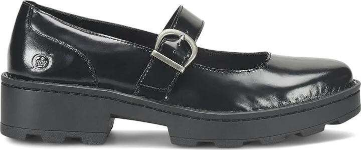 Born Casandra Women's Shoes Black : 10 M (B), Leather/Suede - Image 6