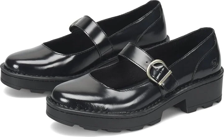 Born Casandra Women's Shoes Black : 10 M (B), Leather/Suede